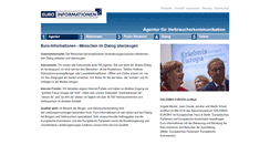 Desktop Screenshot of euro-informationen.de